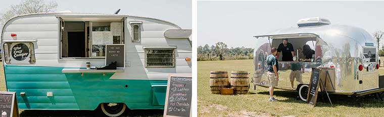 Cozy Coffee Camper and Bar Go Beverages at Hamilton Place in Arabi, GA